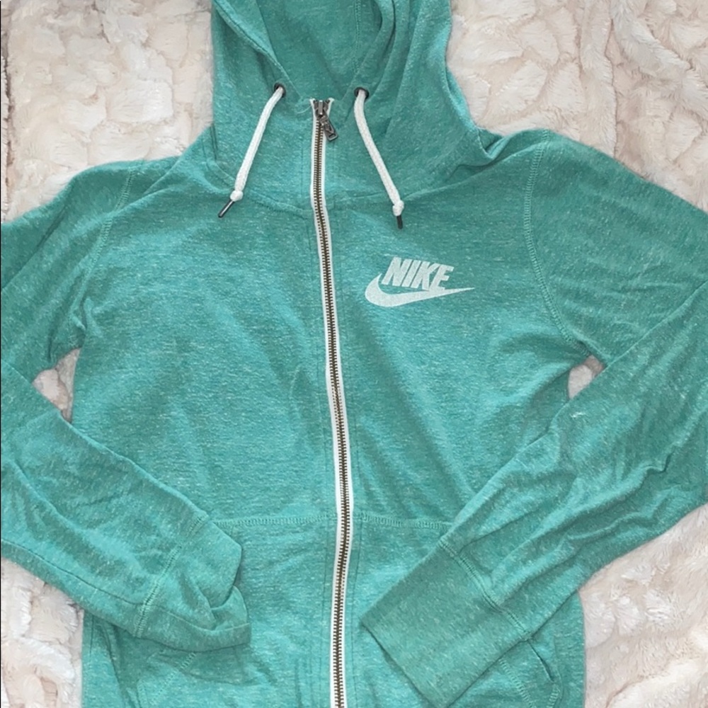 Nike zip up sweater